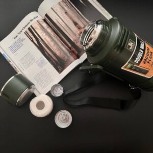فلاسک وکیوم دابل وال 1.8 لیتر برند جی کی | jk vacuum flask