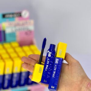 ریمل رنگی قهوه ای و آبی پینک کی 100 درصد اورجینال | PINK KEY