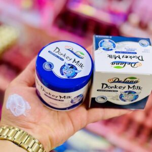 کرم کاسه ای ترمیم و روشن کننده شیر الاغ دکتر لانا 120 گرم